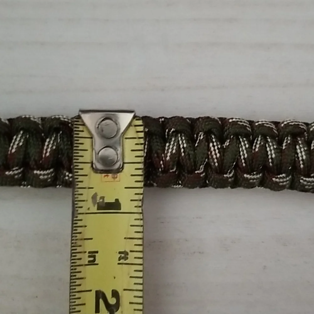 Green Camo Paracord Bracelet